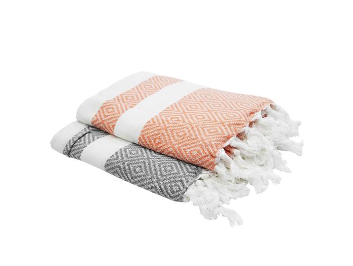 Strandtuch Baumwolle 100 x 180 cm 2er Set