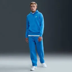 NIKE Herren Kapuzensweat M NK CLUB FT PO HOODIE, Größe XL in Blau Blau