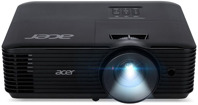 Acer X129H Proiettore a raggio standard 4800 ANSI lumen DLP XGA (1024x768) Compatibilità 3D Nero (MR.JTH11.00Q)