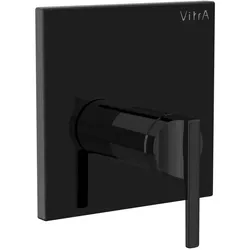 VitrA Suit Einhebel-Brausearmatur V-Box Unterputzmontage Schwarz Hochglanz,A4282139 A4282139