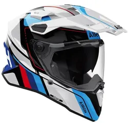 Airoh, Motorradhelm, Commander Skip Motorradhelm, weiss glänzend (S)