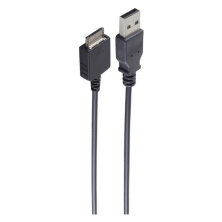Shiverpeaks BS77386 Kabeladapter USB 2.0-A-Stecker 3.5 mm Sony Daten Stecker Grau (1.50 m) (BS77386)