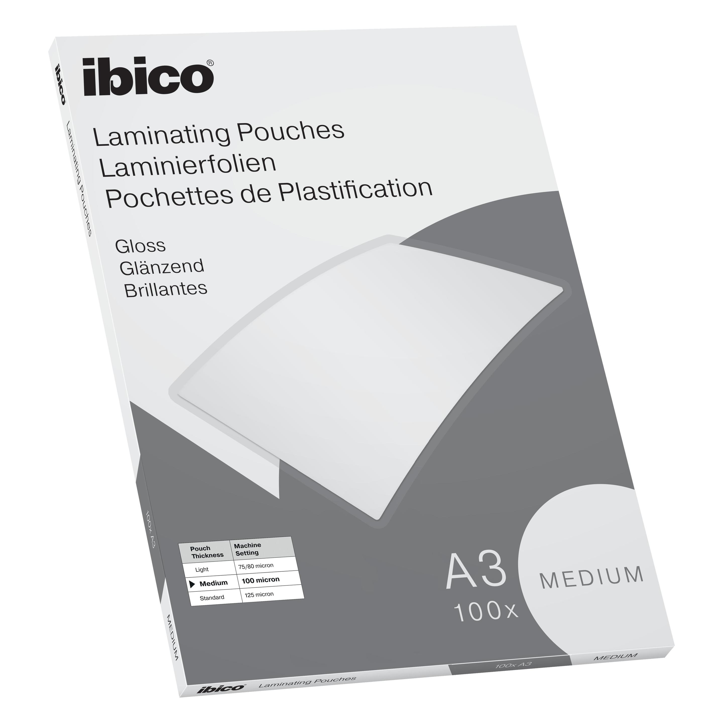 Ibico Laminierfolien (A3, 100 Stk., 100 µm) (627312)
