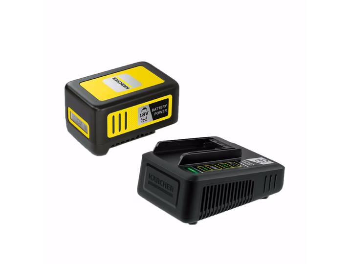Kärcher Starter Kit Battery Power 18/50 – Hochdruckreiniger Zubehör – gelb