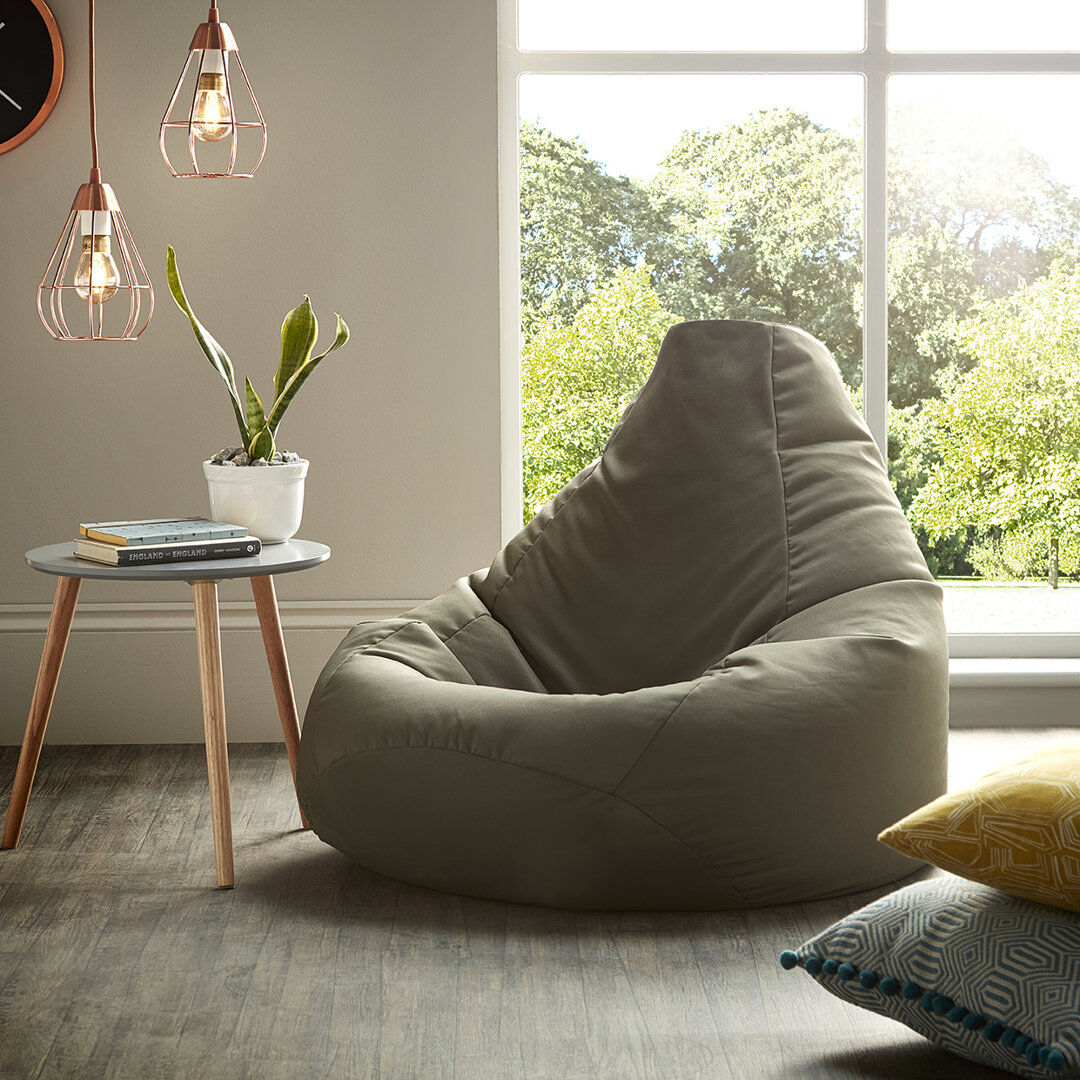 Hashtag Home Salcombe Outdoor Friendly Bean Bag Olive Large