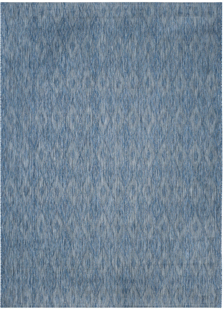 Alpen Home Colon Hooked Navy Indoor/Outdoor Rug Navy Rectangle 201 x 290 cm