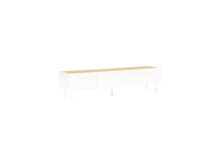 Design Lowboard „Arista“ Eiche Weiss Teulat