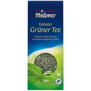 Meßmer Tee Feinster Grüner Tee, Grüner Tee aus Asien, loser Tee, 150 g