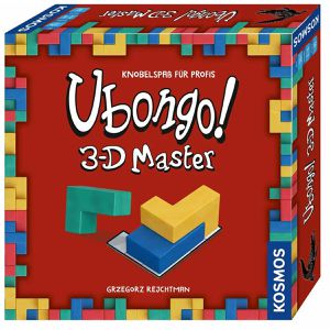 Kosmos Brettspiel 68317, Ubongo 3-D Master, ab 10 Jahre, 1-4 Spieler