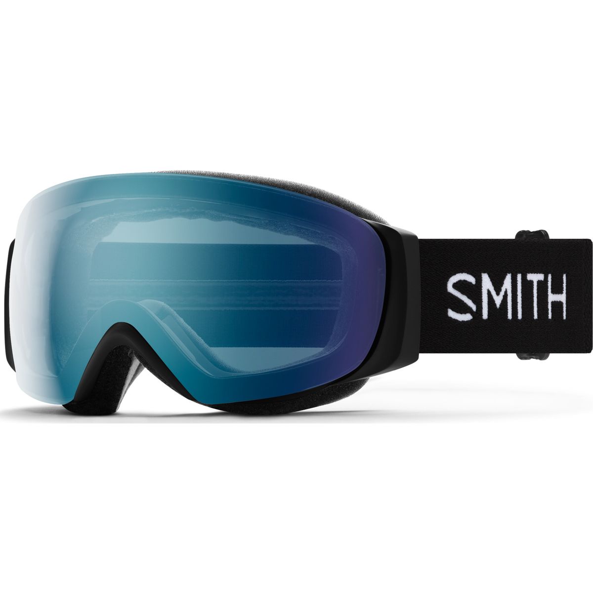 Smith Io Mag S black chromapop everyday blue mirror M007140JX994B