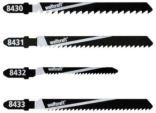 Wolfcraft 8430000 10 Stichsägeblätter Set 10St.