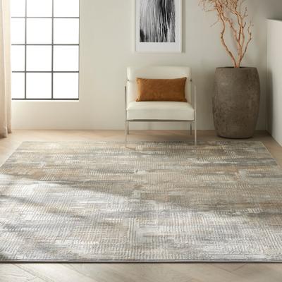 Calvin Klein Rush Contemporary Geometric Abstract Area Rug