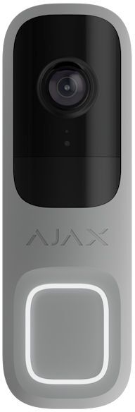 Ajax Systems Videocitofono Smart Doorbell Ai Pir Hdr Wifi Grigio 66393.125.Gr1
