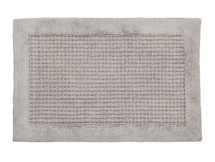 Badematte WAFFLE 60x90cm grau