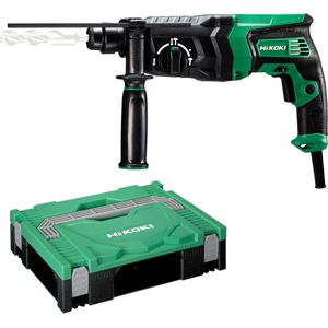 HiKOKI Bohrhammer DH26PC2W1Z, SDS+, 830 W, mit Koffer, Schlagkraft 2,9 Joule