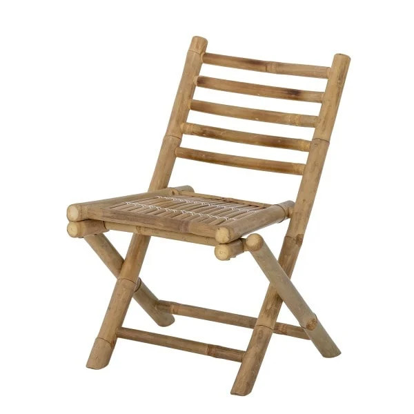 Bloomingville Mini Mosse stoel voor kinderen - Beige/Bruin - Bamboe en Hout