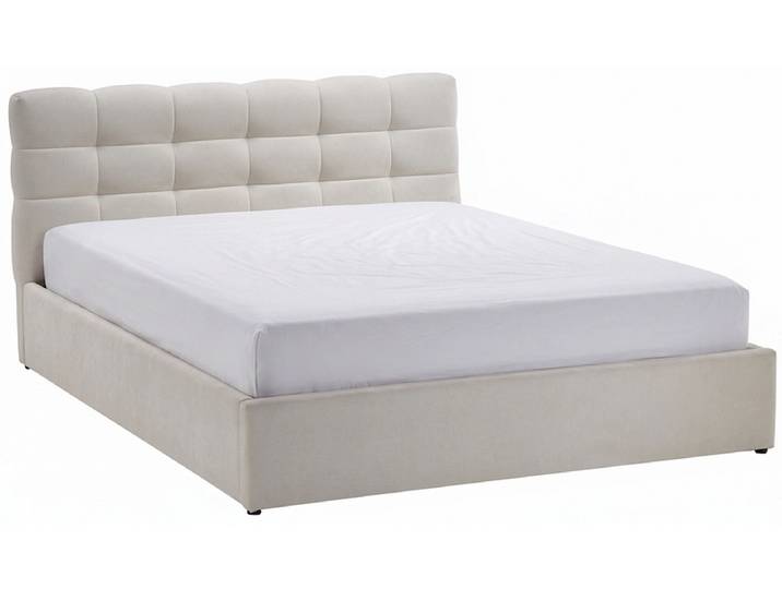 Kastenbett SAMBA 140x200cm stoff beige