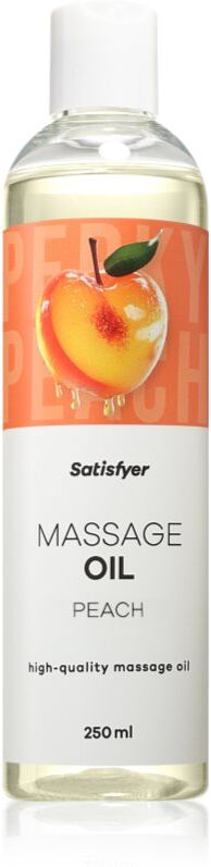 Satisfyer Massage Oil huile de massage Peach 250 ml