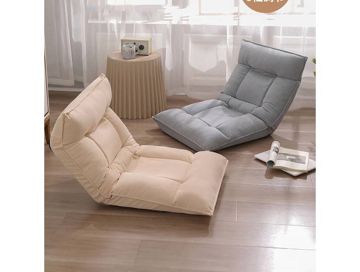 Fauteuil simple UVR pour balcon familial, chaise de lecture avec dossier, tabouret décontracté, chaise longue paresseuse, lit tatami japonais pliable