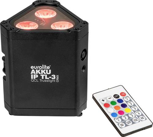 Eurolite 41700515 AKKU IP TL-3 QCL DMX LED-Effektstrahler Anzahl LEDs (Details):3 10W
