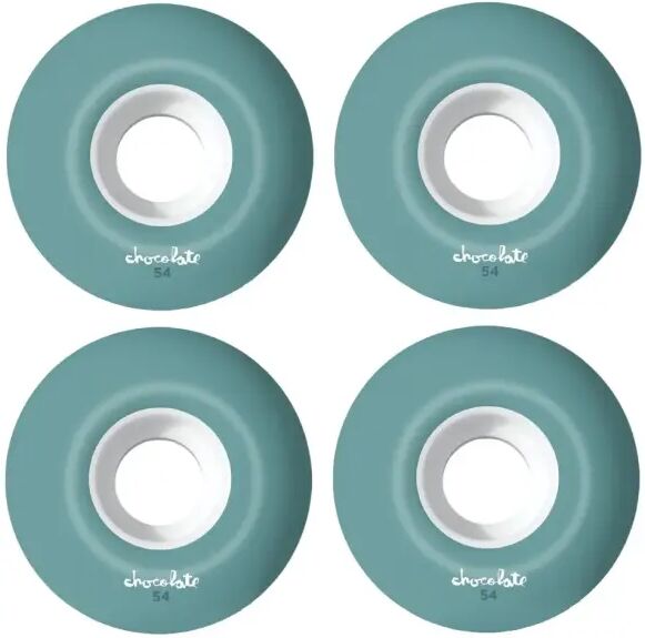 Skateboard Rollen Chocolate OG Chunk Staple 99A 4 Stk. (54mm - Weiß/Blau)