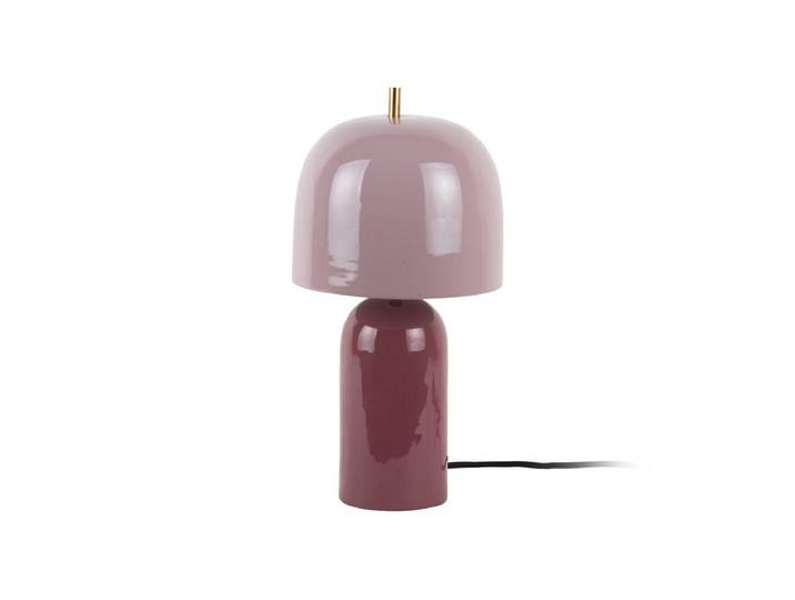 Tischlampe Madrid - Designlampe aus Eisen - Kirschrot & Rosa Pastel - Luxusbetten24