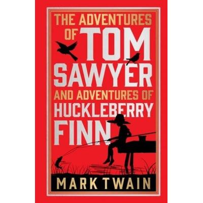 Adventures of Tom Sawyer & Adventures of Huckleberry Finn (Deluxe Hardbound Edition), The, Gebundene Ausgabe von Mark Twain, Fingerprint! Publishing,