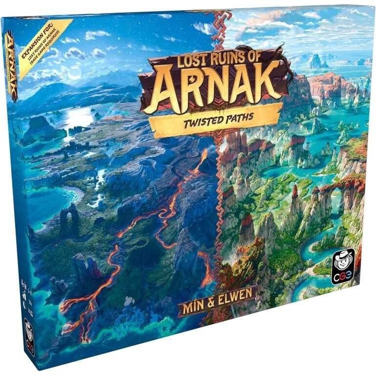 Lost Ruins of Arnak: Twisted Paths Expansion Board Game for 1-4 Players, Ages 12+, by Czech Games Edition