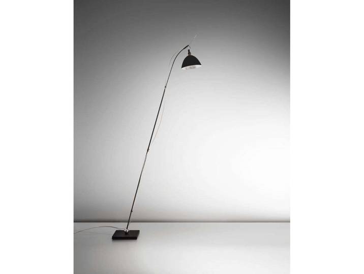 Max. Floor LED Stehleuchte Black - Ingo Maurer - Wohnzimmer - Aluminium