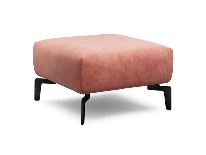 Hocker Cosy1, Sensoo, rosegold, Textil