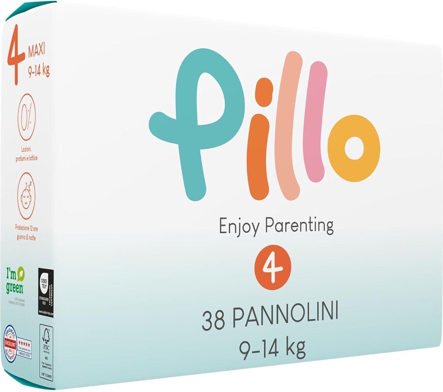 Pannolini Pillo 00221 ENJOY PARENTING misura 4 Maxi
