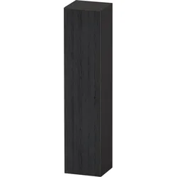 Duravit Zencha Hochschrank, 400x360x1760 mm, eine Tür, Anschlag links, ZE1352L16800000, Farbe: Front: Eiche Schwarz/Korpus: Graphit supermatt