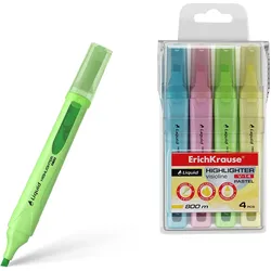 4 Textmarker V-14 Pastellstifte Schreiben Markieren Marker Schule Büro Filzstift