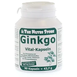 Ginkgo Biloba 350 mg vegetarische Kapsel 90 St