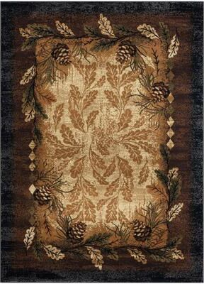 Mayberry Rug Sunset Valley Oak Ridge Brown Lodge Area Rug