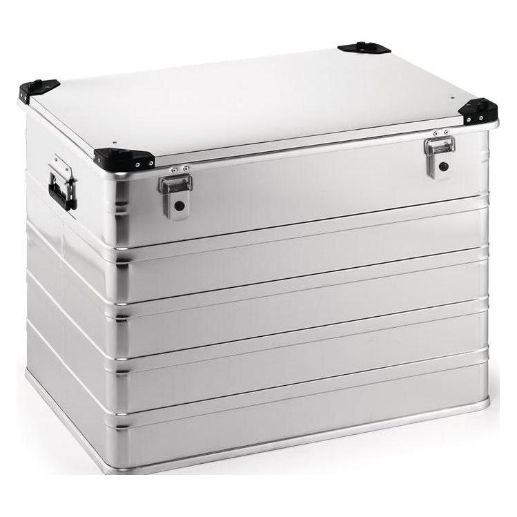 Quality Aluminiumbox L782xB585xH620mm 240l m.Klappverschluss u.Stapelecken (D240) (D240)