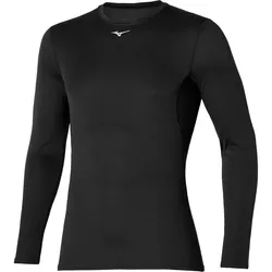 Mizuno Layer Mid Weight Crew, schwarz