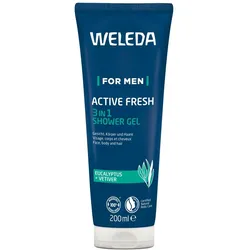 Weleda For Men Active Fresh 3in1 Shower Gel 200 ml