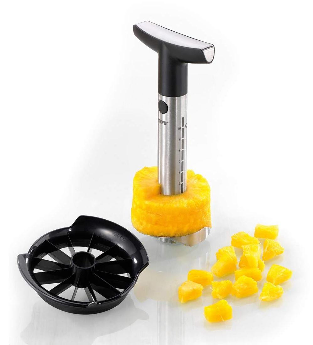 Dripio Ananas snijder van roestvrij staal en ABS met ergonomisch ontwerp