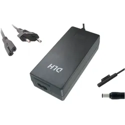 DLH Ac Power Adapter 120W For Surface (120 W), Notebook Netzteil, Schwarz