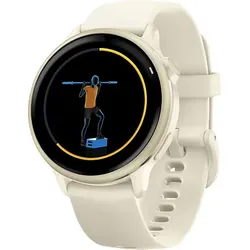GARMIN vivoactive 6 Smartwatch Silikon, 20 mm, Bone