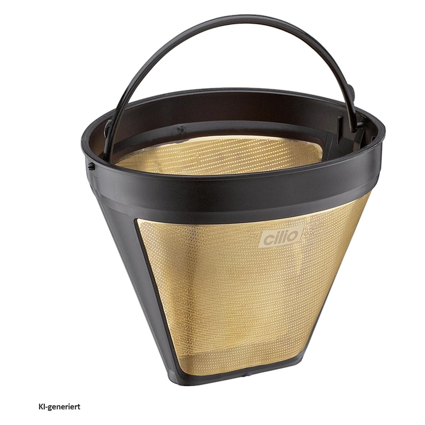 Cilio Gold-Kaffeefilter (Grösse 4) (116007)
