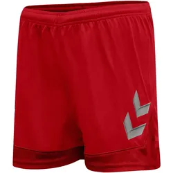 hummel LEAD Damen Polyester Shorts true red S