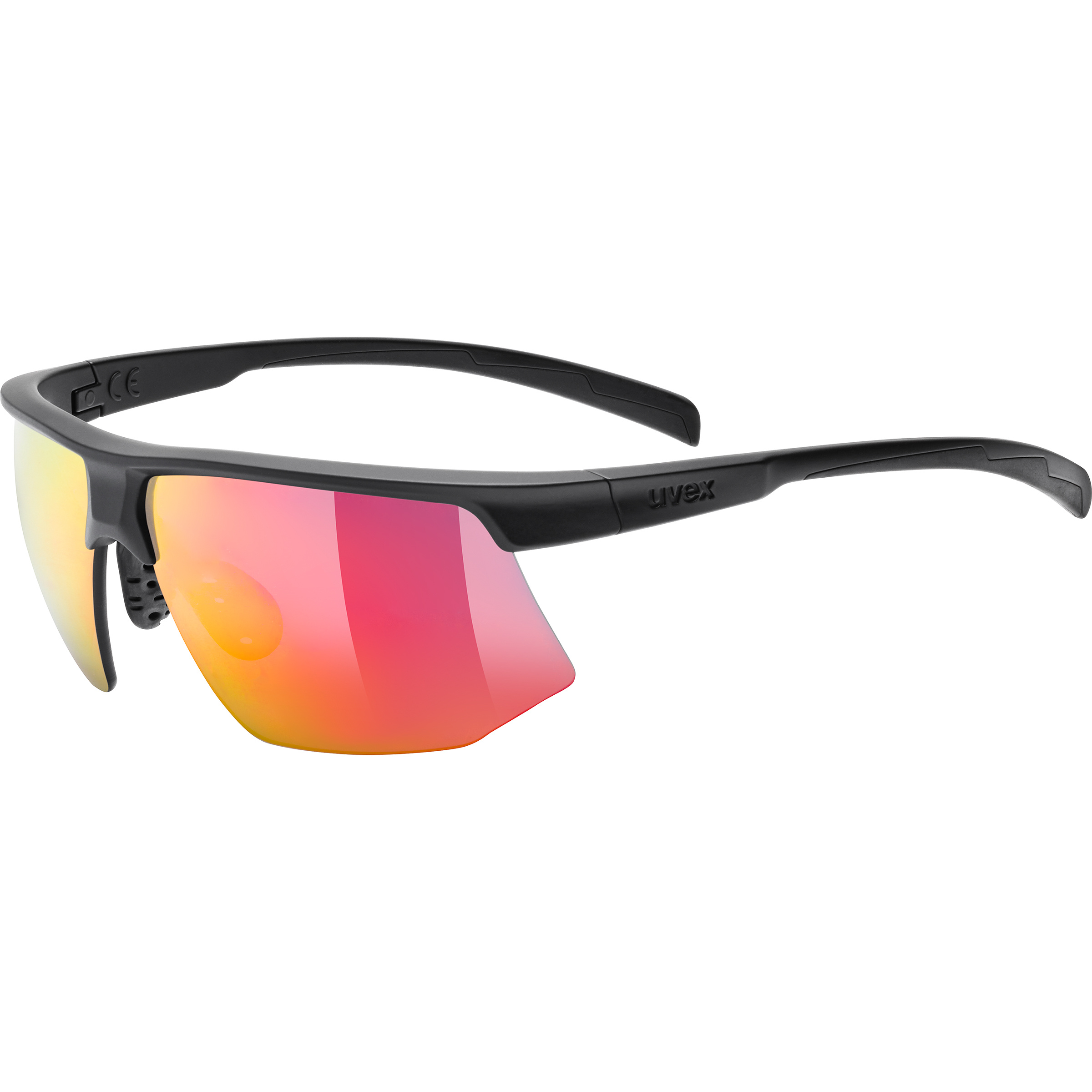 Uvex Aerios Sportbrille Sportbrillen & Sportsonnenbrillen weiss Rennrad | Laufen