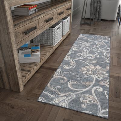 Alise Rugs Carrington Transitional Floral & Botanical Indoor Area Rug