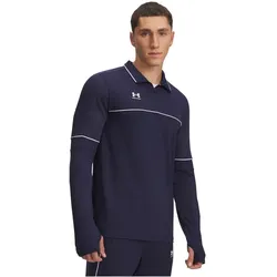 UNDER ARMOUR Challenger Training 1/4-Zip Fußball Trainingsshirt Herren 410 - midnight navy/white M