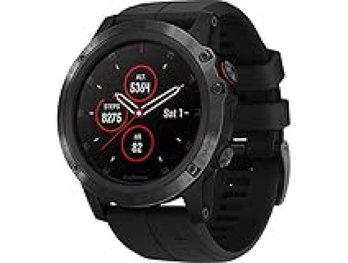 Garmin Montre en Acier avec Bracelet TU Noir