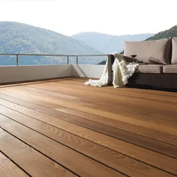 OSMO Terrassendiele Thermoholz Esche -strukturiert für SenoFix-360 cm