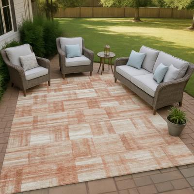Addison Rugs Machine Washable Indoor/ Outdoor Solid Hatches Chantille Rug