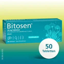 BITOSEN 20 mg Tabletten 50 St